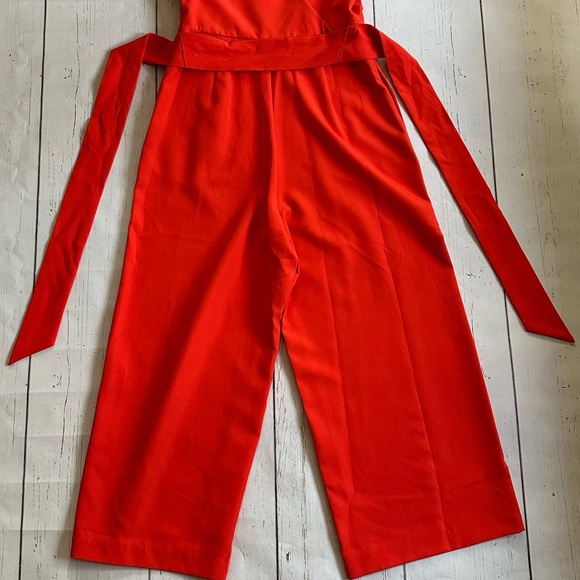 NWT SAM EDELMAN jumpsuit - beautiful coral!!! - Picture 9 of 11